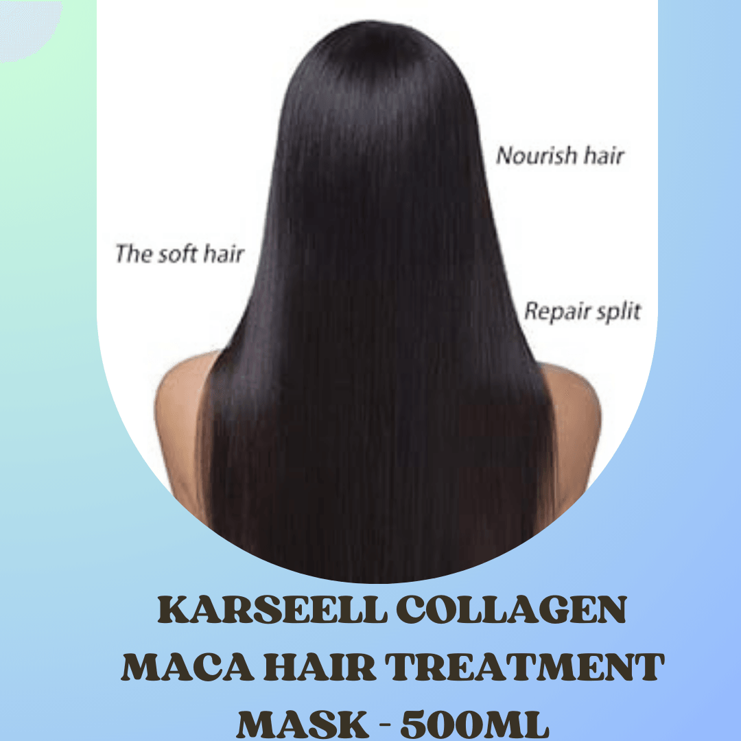 Karseell Maca Hair Repair Mask - 500ml, Ultimate Nourishment for All Hair Types ( Pack of 1)