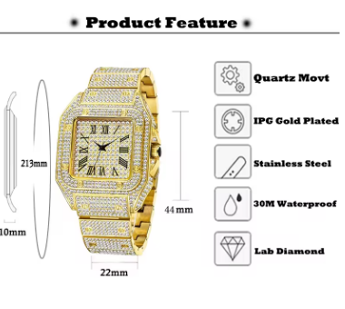 ð® Original Golden Watch , High Quality Offer Today Only 99 AED ð®