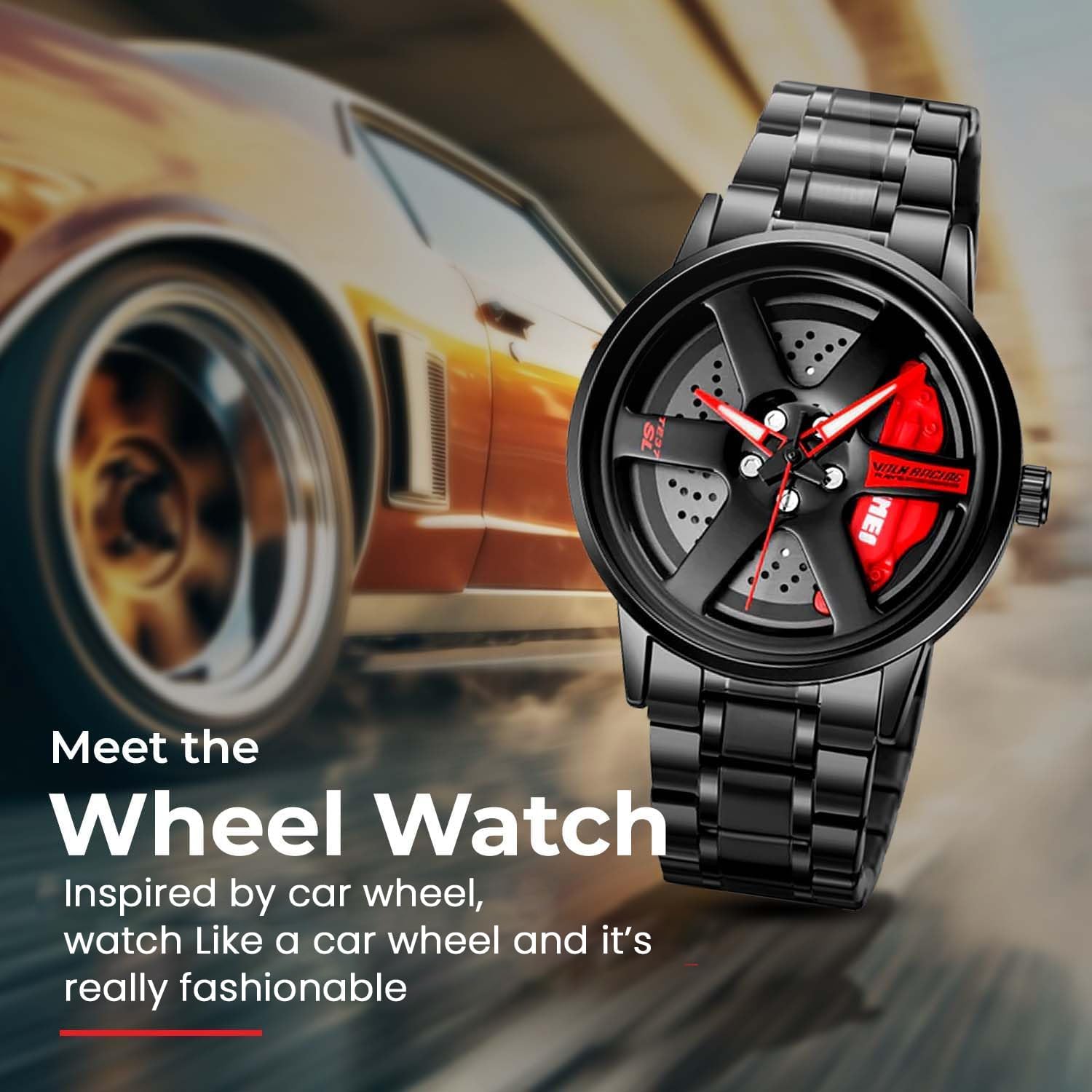 Choromo Watch Nismo Style Wheel Watch.