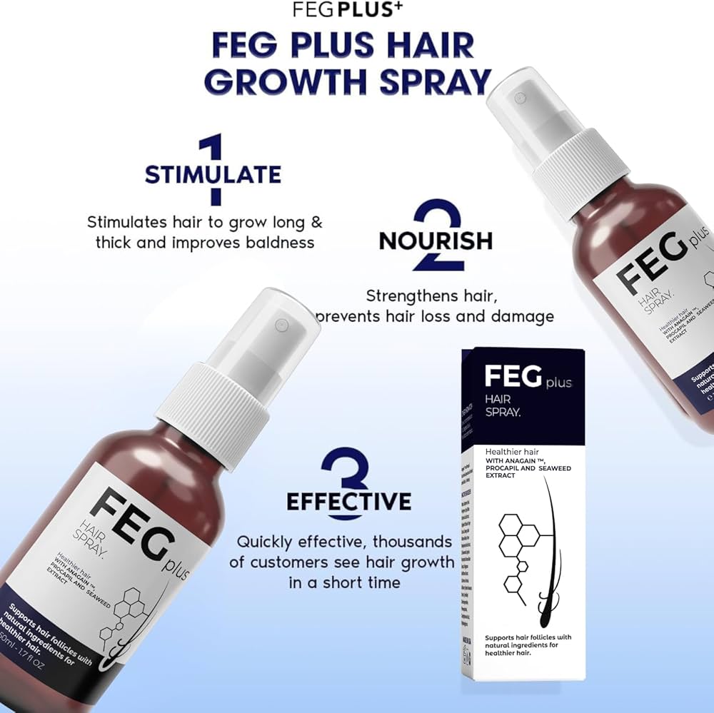 FEG Plus Hair Growth Spray Original-USA