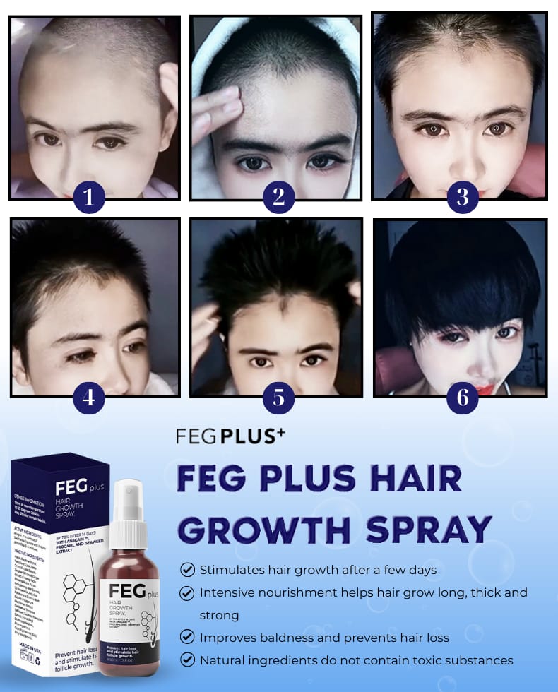 FEG Plus Hair Growth Spray Original-USA