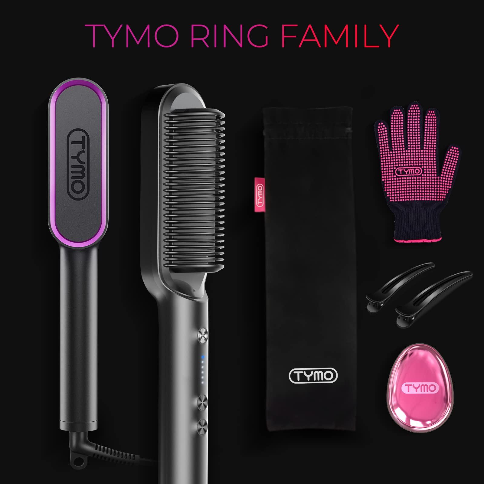 TYMO Hair Straightener Brush â Smooth & Straight